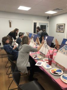 paint and sip classes