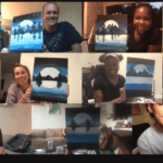 virtual paint and sip event