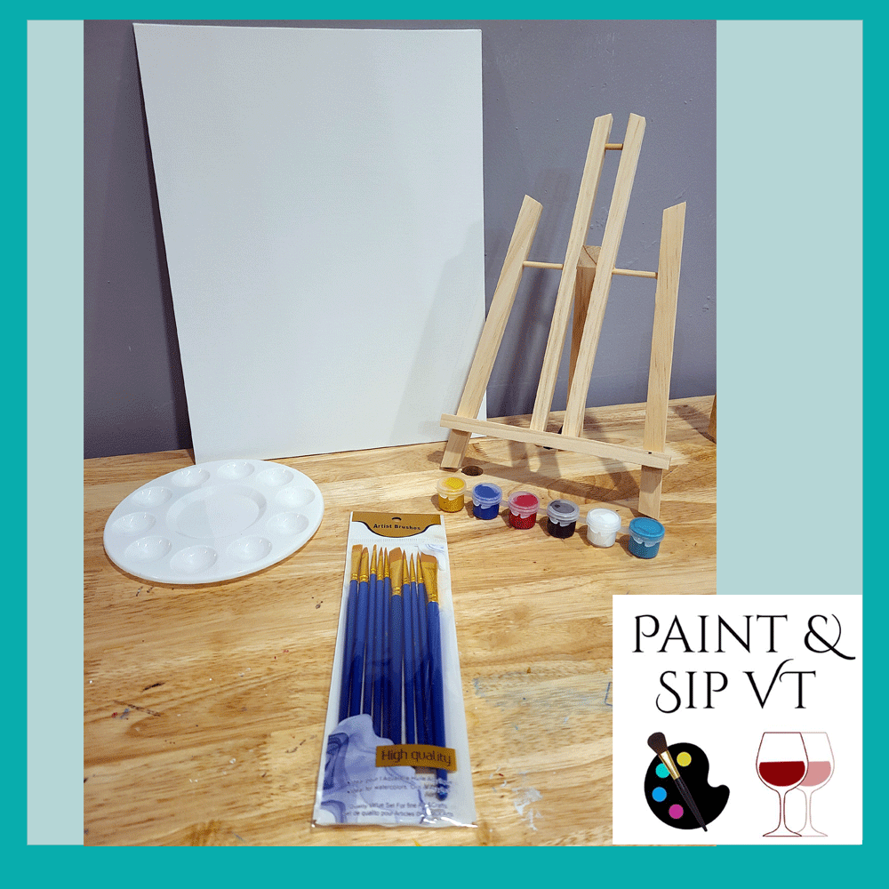 sip and paint kits