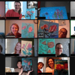 paint and sip class