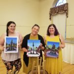 in person paint and sip event