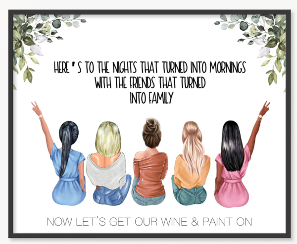 wine and paint night