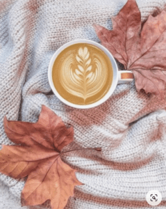 pumpkin spice latte painting inspiration