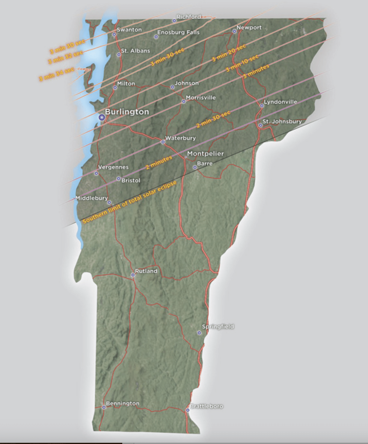 2024 Vermont Solar Eclipse TShirts
