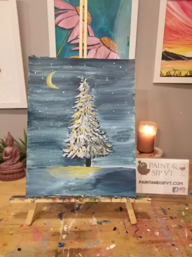 holiday paint class