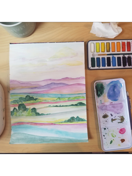 landscape inspiration painting